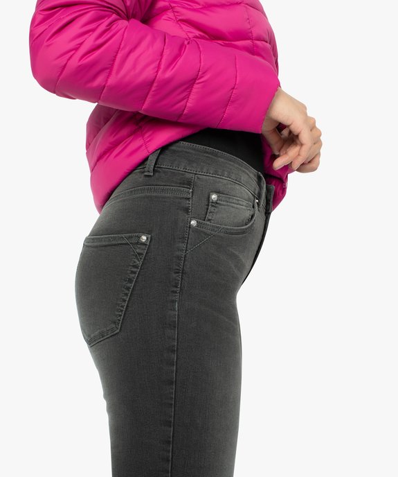 Jean femme coupe skinny taille basse en stretch vue2 - GEMO(FEMME PAP) - GEMO