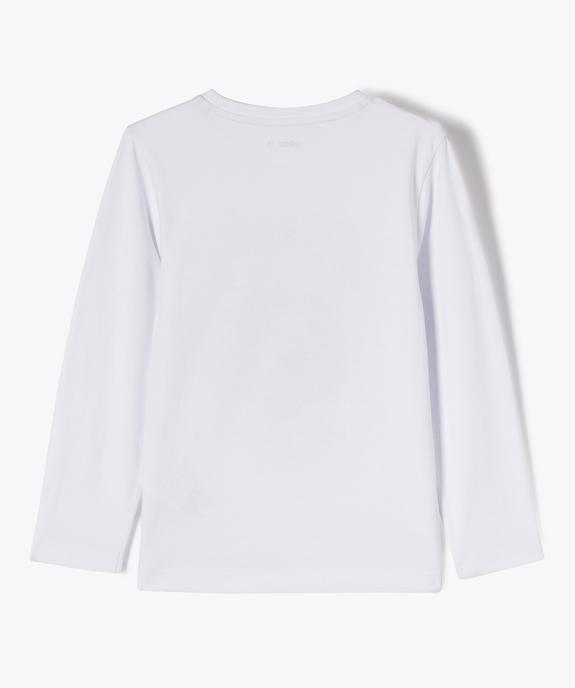 T-shirt manches longues imprimé garçon vue3 - GEMO 4G GARCON - GEMO