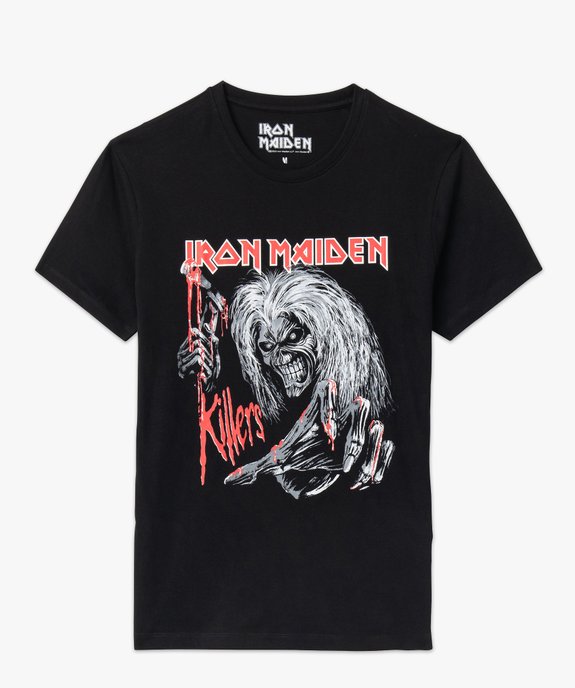 Tee-shirt manches courtes imprimé homme - Iron Maiden vue4 - IRON MAIDEN - GEMO