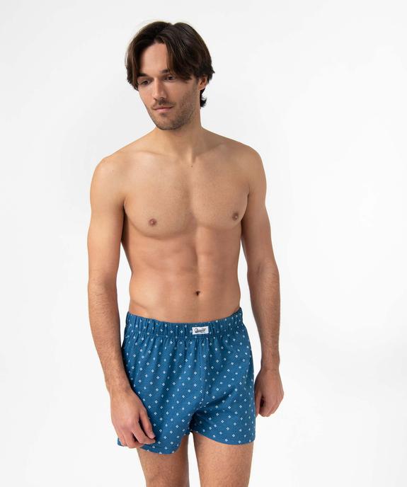 Caleçon homme en coton biologique (lot de 2) vue2 - GEMO 4G HOMME - GEMO