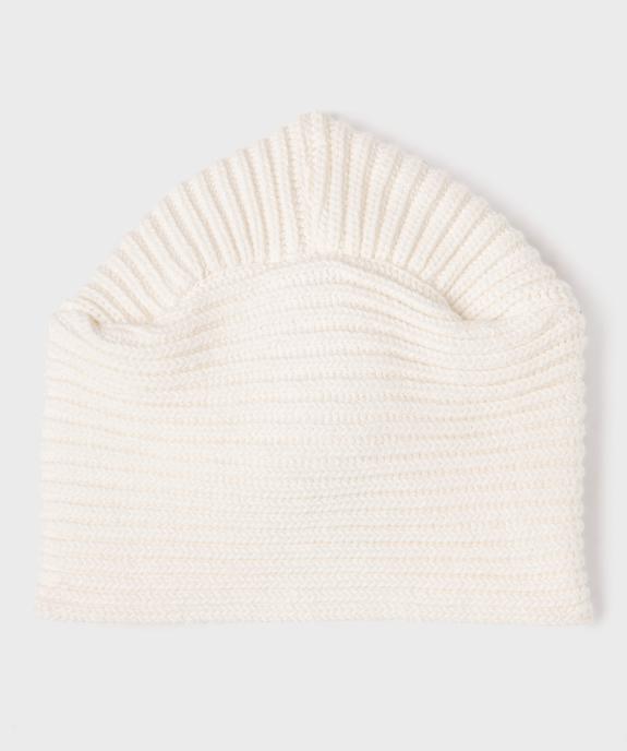 Bonnet avec effet noué sur l’avant bébé fille vue3 - GEMO(BB COUCHE) - GEMO