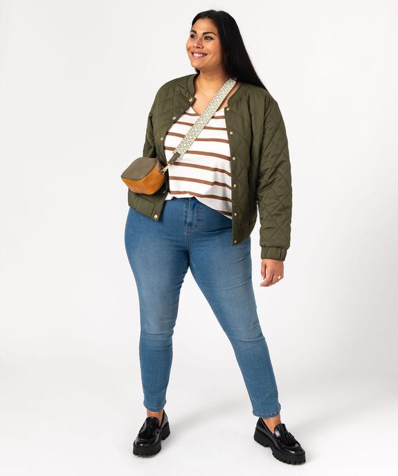 Veste fine matelassée femme grande taille vue6 - GEMO 4G GT - GEMO