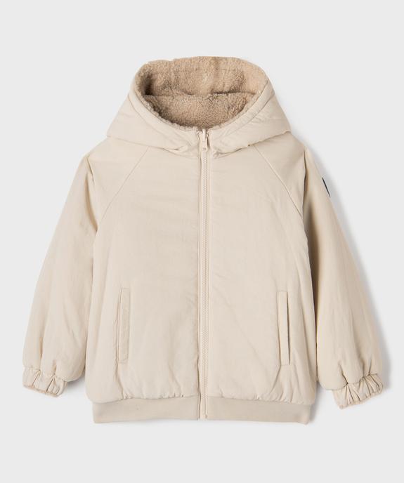 Sweat zippé à capuche réversible garçon - GEMO (ENFANT) Sweat zippé à capuche réversible garçon vue7 - GEMO (ENFANT) - GEMO
