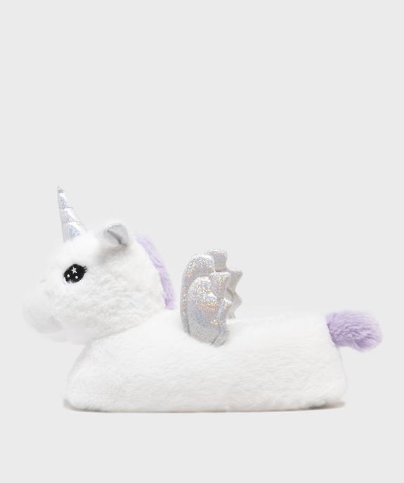 Chaussons 3D licorne femme vue3 - GEMO(HOMWR FEM) - GEMO