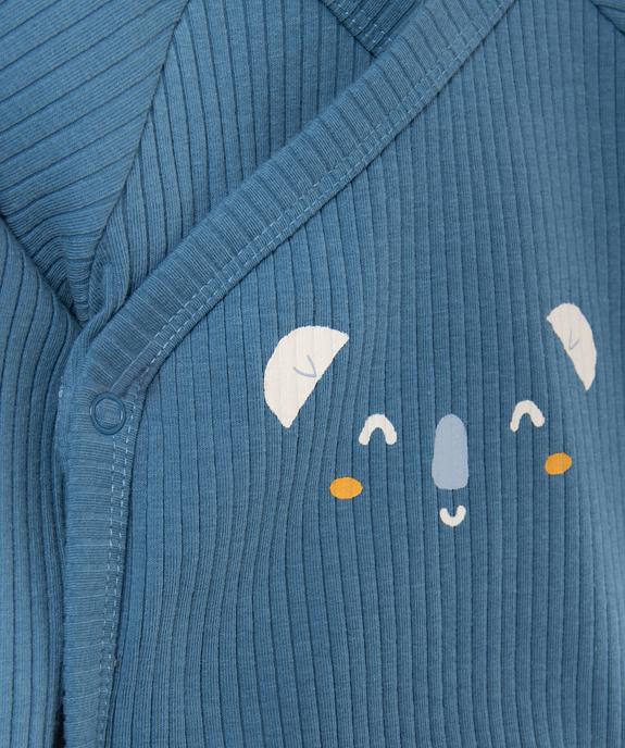 Ensemble naissance évolutif 3 pièces : body, legging et bavoir - GEMO(BB COUCHE) Ensemble naissance évolutif 3 pièces : body, legging et bavoir vue4 - GEMO(BB COUCHE) - GEMO