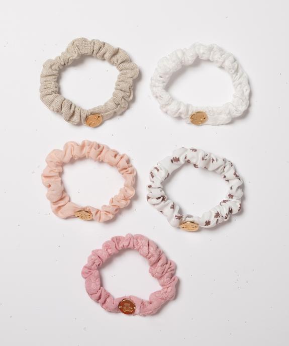 Chouchous pour les cheveux fille (lot de 5) - LuluCastagnette vue1 - LULU CASTAGNETT - GEMO