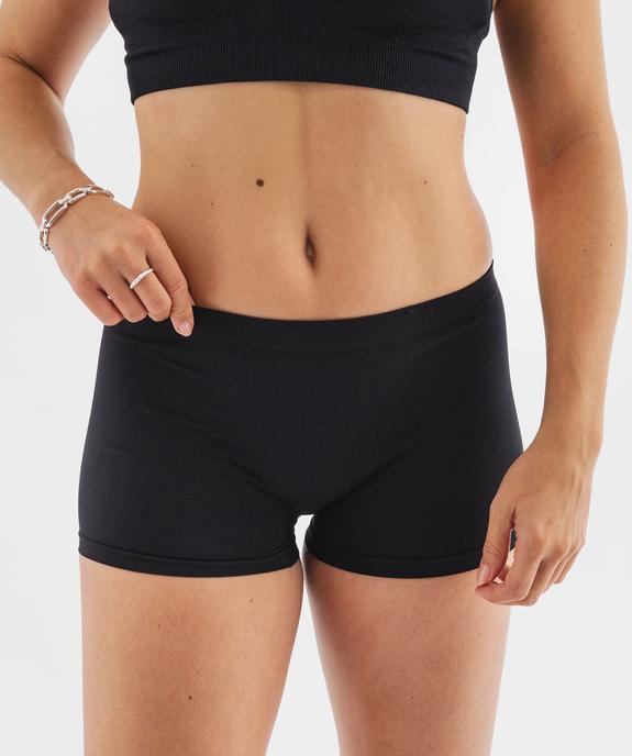 Boxer en maille extensible femme vue7 - GEMO 4G FEMME - GEMO