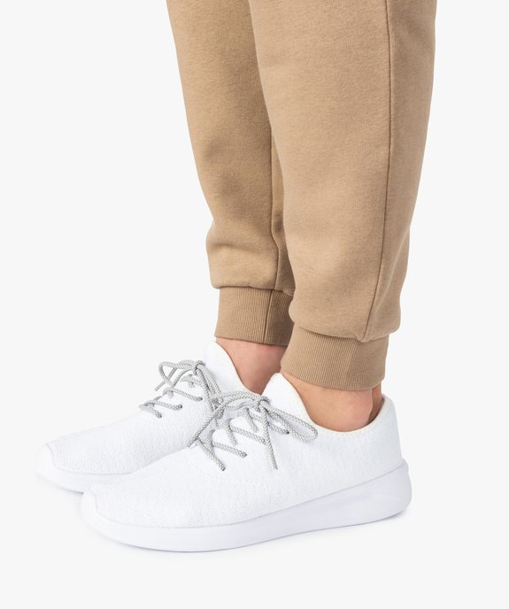Baskets homme recyclées style chaussettes ultra légères - Mieux vue1 - GEMO 4G HOMME - GEMO