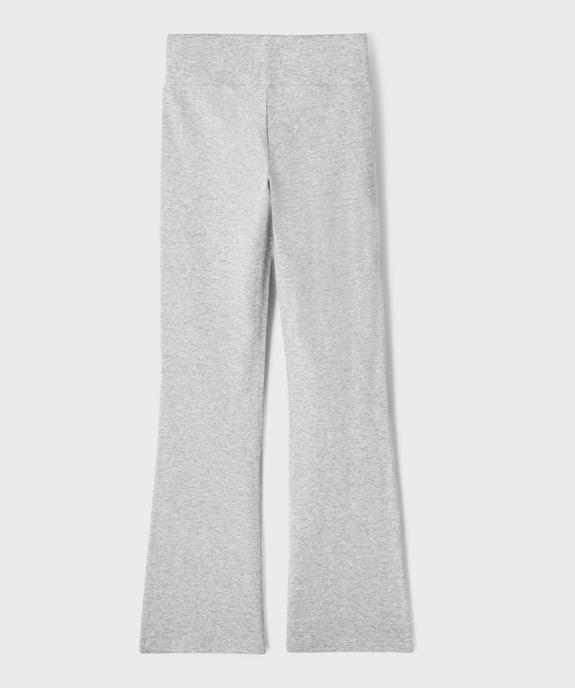 Pantalon de jogging coupe flare fille vue4 - GEMO 4G FILLE - GEMO
