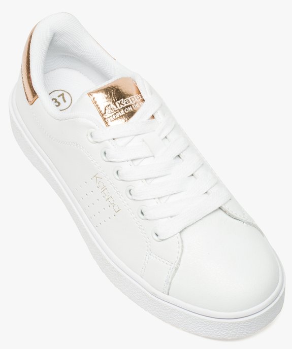 Baskets femme à lacets et détails contrastants - Kappa vue5 - KAPPA - GEMO