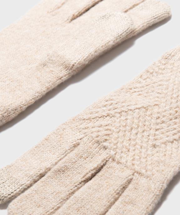 Gants en maille fantaisie femme vue2 - GEMO (ACCESS) - GEMO