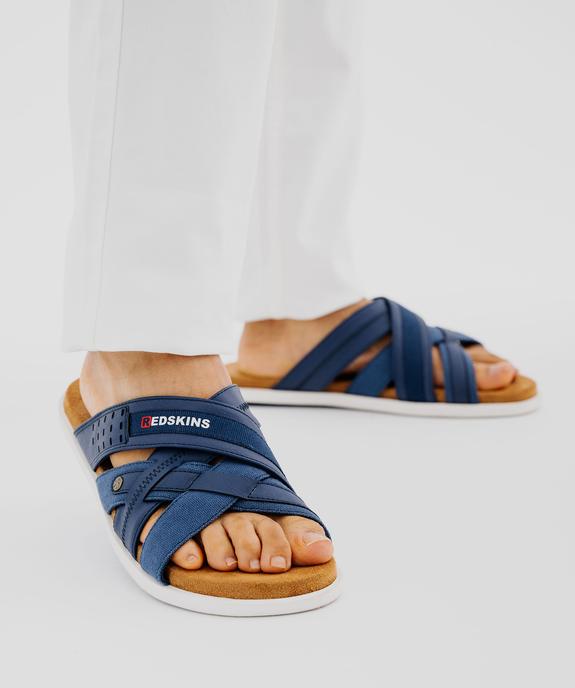 Mules à brides croisées et semelle sport homme - Redskins vue1 - REDSKINS - GEMO