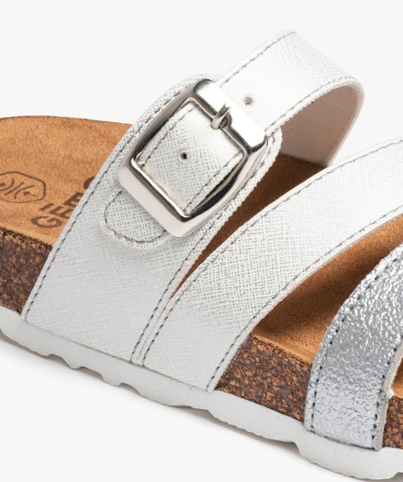 Mules fille à brides scintillantes avec boucle vue6 - GEMO (ENFANT) - GEMO