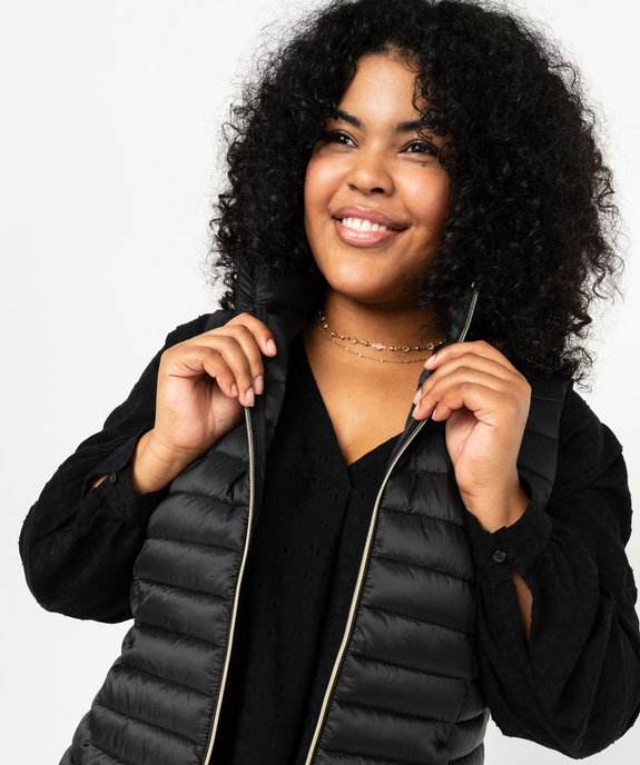 Blouson sans manches matelassé femme grande taille vue2 - GEMO 4G GT - GEMO