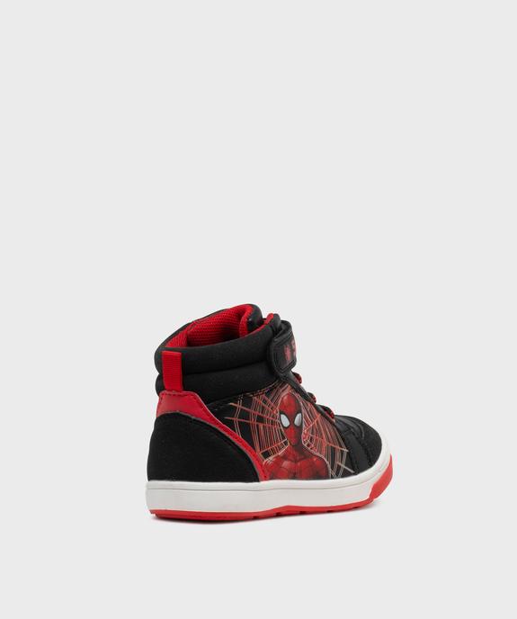 Baskets montantes motif Spiderman garçon - Marvel vue4 - SPIDERMAN - GEMO