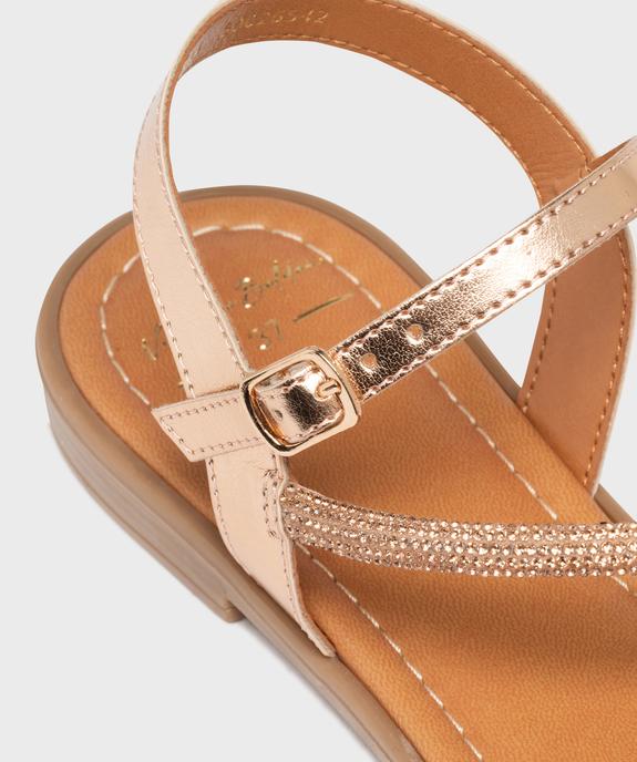 Sandales à brides fines brillantes femme vue6 - VALENTINA BALDA - GEMO