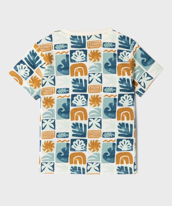Tee-shirt manches courtes imprimés bébé garçon (lot de 2) vue4 - GEMO(BEBE DEBT) - GEMO