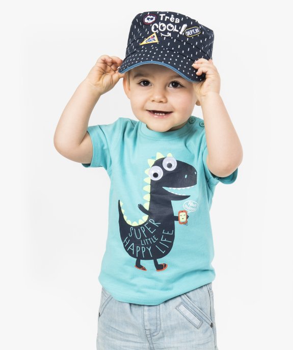 Casquette à patchs et motifs vue1 - GEMO(BEBE DEBT) - GEMO