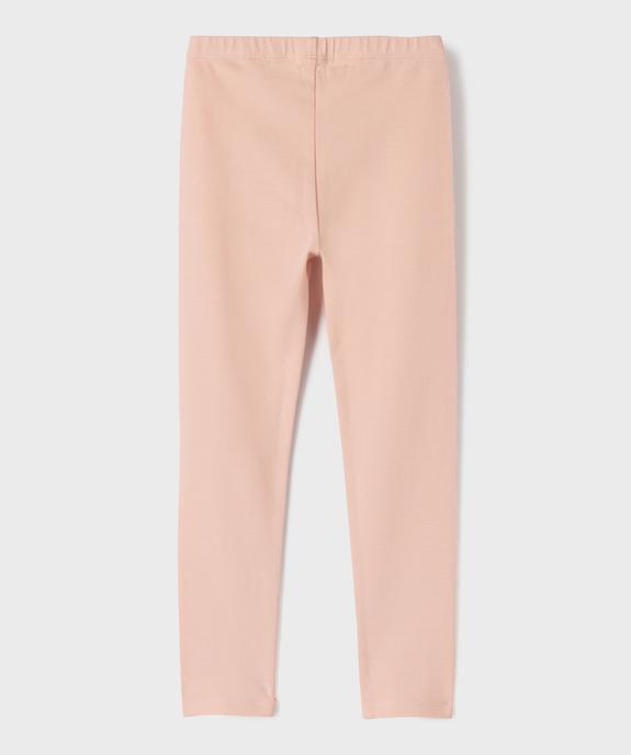 Legging fille en maille plus résistante vue4 - GEMO 4G FILLE - GEMO