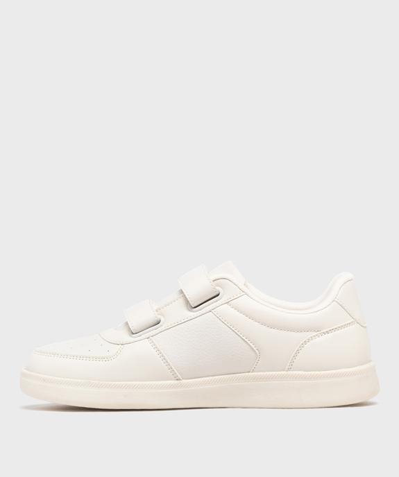 Baskets confort fermeture à scratch femme vue3 - G'FLEX - GEMO