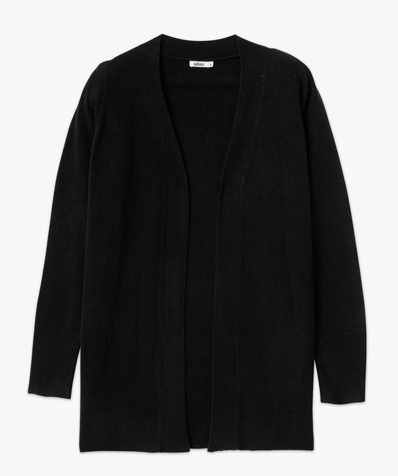 Gilet long porté ouvert femme vue4 - GEMO(FEMME PAP) - GEMO