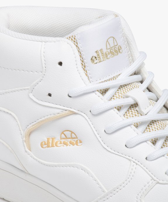 Baskets femme montantes avec languette pailletée en mesh - Ellesse  vue6 - ELLESSE - GEMO