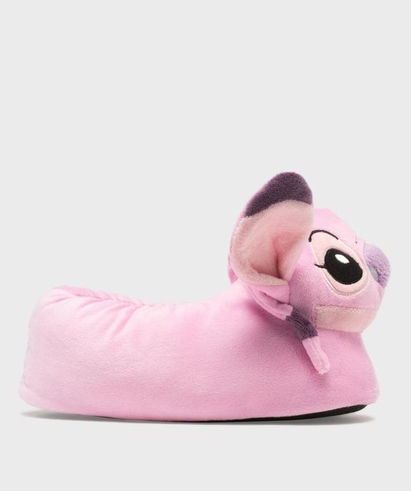 Chaussons fantaisie peluche Angel femme - Stitch vue1 - LILO & STITCH - GEMO