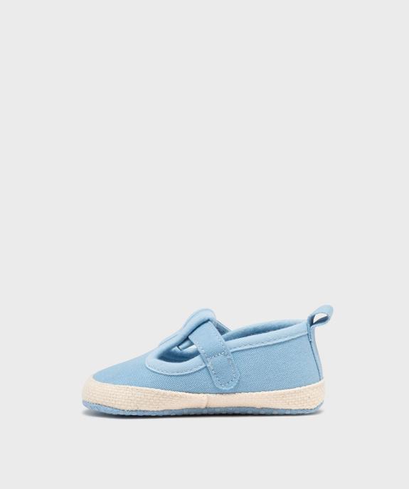Chaussons de naissance babies souples à scratch vue3 - LITTLE LOVE GEMO FOR GOOD - GEMO