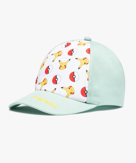 Casquette motif Pikachu garçon - Pokemon vue1 - POKEMON - GEMO