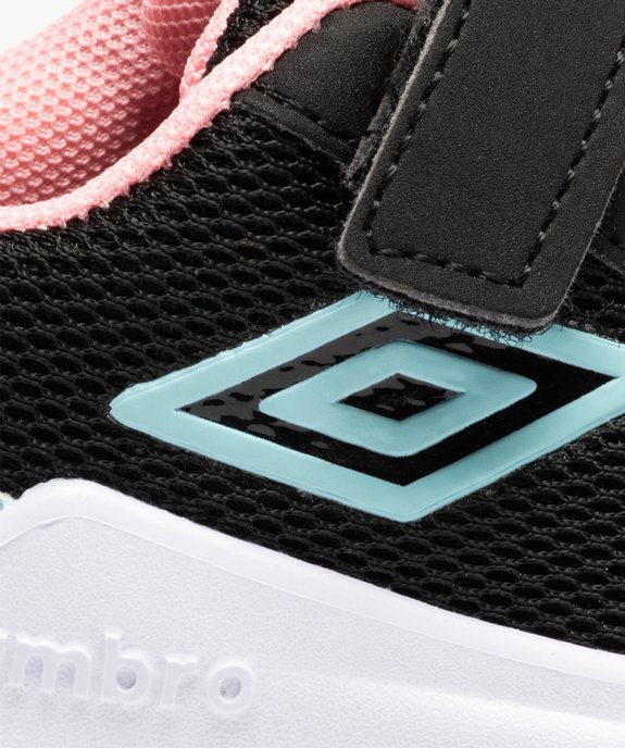 Baskets fille en mesh à lacets et scratch – Umbro Loran vue6 - UMBRO - GEMO