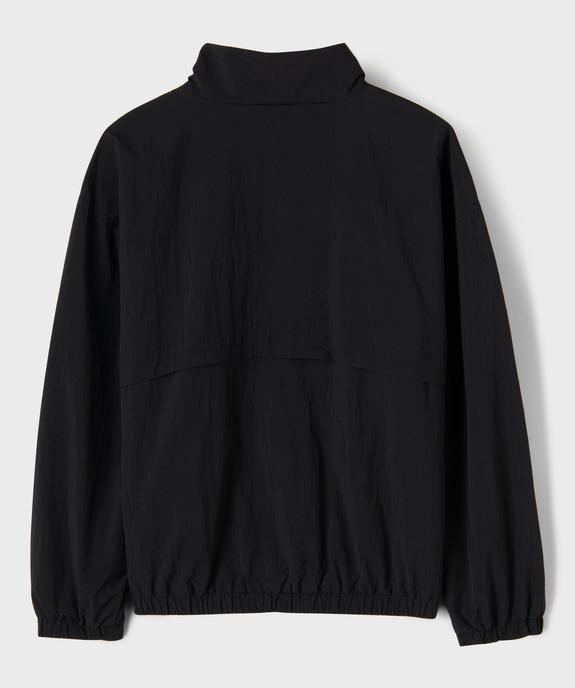 Veste de sport zippée à col montant et doublure mesh garçon vue5 - GEMO (JUNIOR) - GEMO
