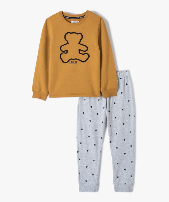 Pyjama garçon haut chaud - LuluCastagnette vue1 - LULUCASTAGNETTE - GEMO