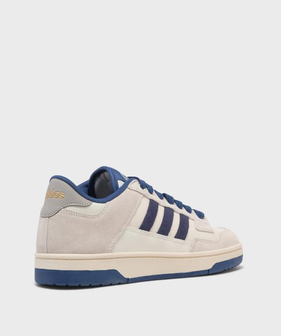 Baskets Rapid Court Low dessus cuir homme - Adidas vue4 - ADIDAS - GEMO
