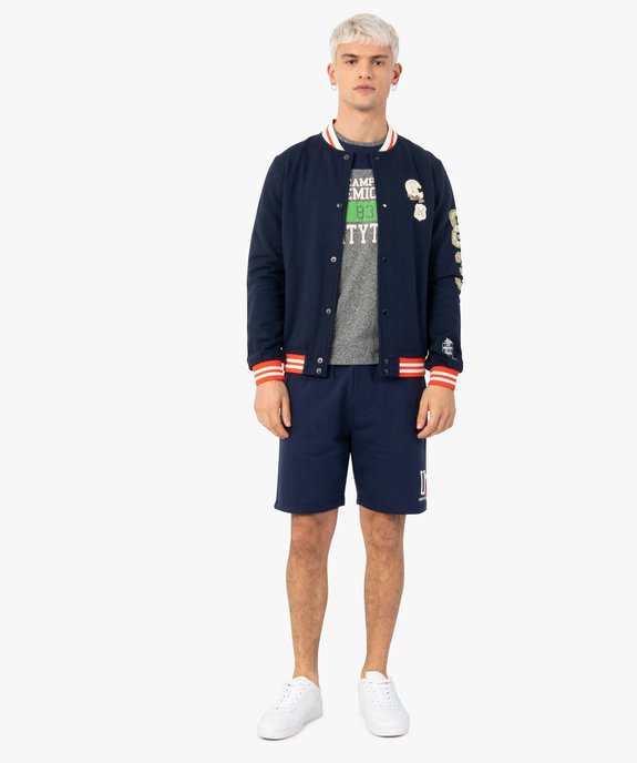 Tee-shirt homme bicolore à manches courtes – Camps United vue5 - CAMPS UNITED - GEMO