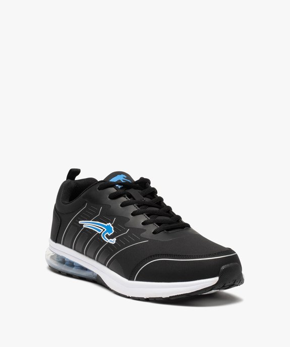 Baskets homme à lacets et semelle bulle d’air – Airness vue2 - AIRNESS - GEMO