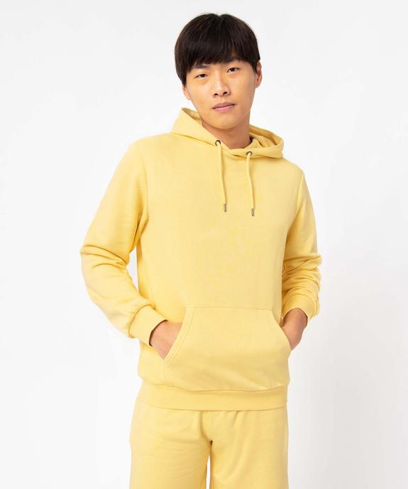 Sweat à capuche non molletonné homme vue2 - GEMO (HOMME) - GEMO