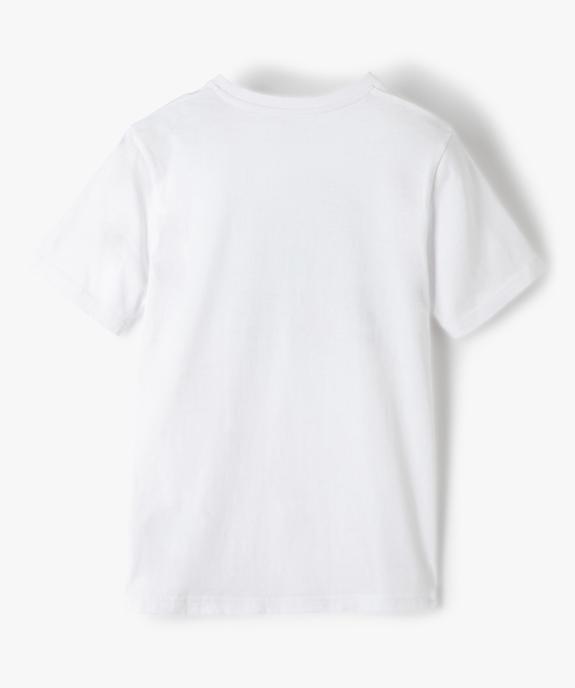 Tee-shirt garçon à manches courtes à motif surf vue3 - GEMO (JUNIOR) - GEMO