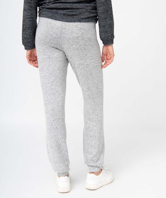 Pantalon de grossesse jogger en maille douce vue3 - GEMO (MATER) - GEMO
