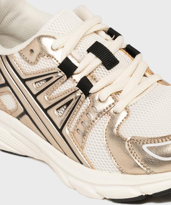 Baskets fille running en mesh avec détails effet métallisé vue6 - LOVELY WINGS - GEMO