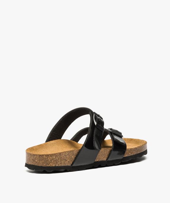 Sandales femme à semelle intérieure anatomique vue4 - GEMO (CASUAL) - GEMO