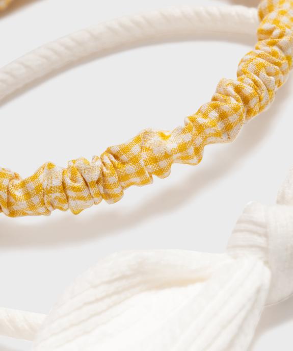 Serre-tête en tissu fantaisie fille (lot de 2) vue3 - GEMO (ACCESS) - GEMO