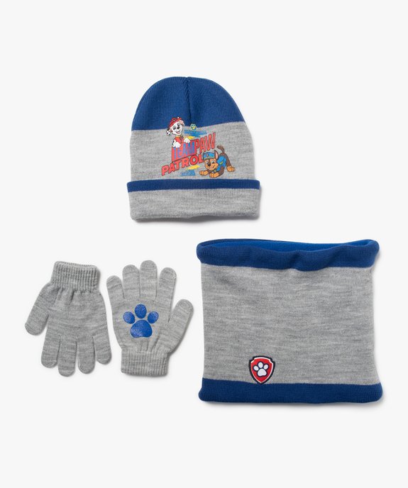 Ensemble accessoires hiver garçon (lot de 3) - Pat Patrouille vue1 - PAT PATROUILLE - GEMO