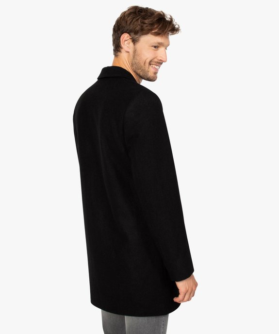 Manteau homme élégant longueur 3/4 vue3 - GEMO (HOMME) - GEMO