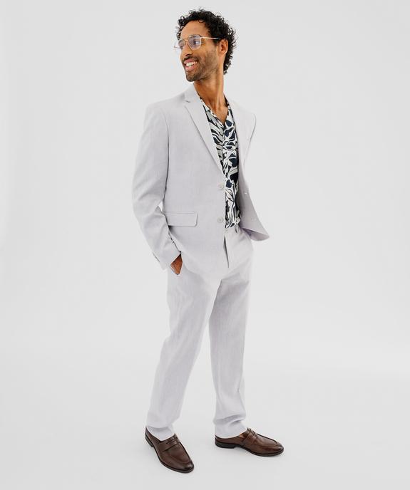 Chemise à manches courtes imprimée homme vue4 - GEMO (HOMME) - GEMO