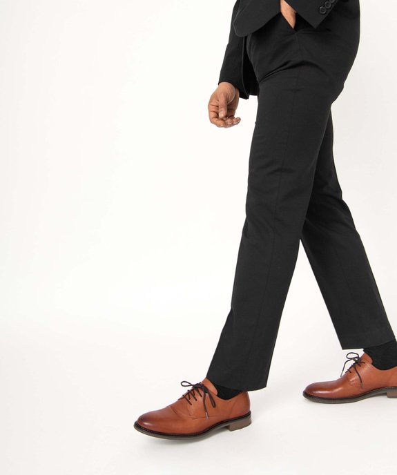 Derbies homme classiques dessus cuir uni à lacets  vue1 - GEMO(URBAIN) - GEMO