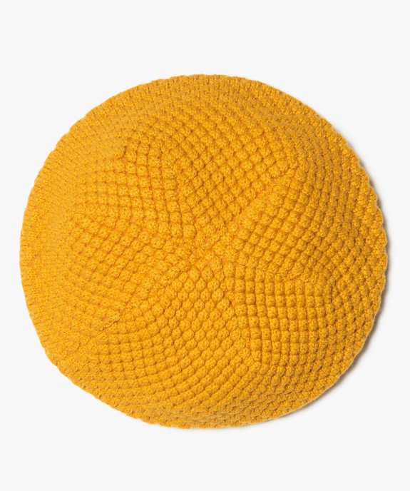 Béret femme en grosse maille fantaisie vue1 - GEMO (ACCESS) - GEMO