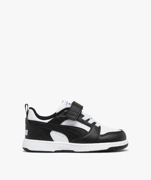 Baskets garçon bicolores style rétro Rebound V6 - Puma vue1 - PUMA - GEMO