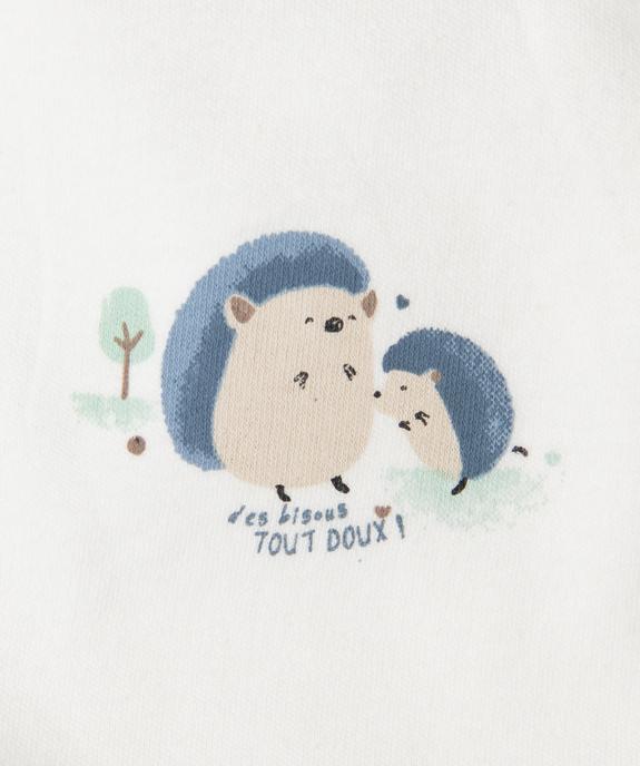Bavoir de naissance en jersey imprimé (lot de 3) vue2 - GEMO 4G BEBE - GEMO
