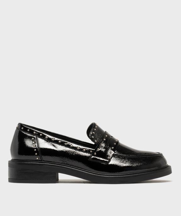 Mocassins vernis à clous femme vue1 - FOLLOW ME - GEMO