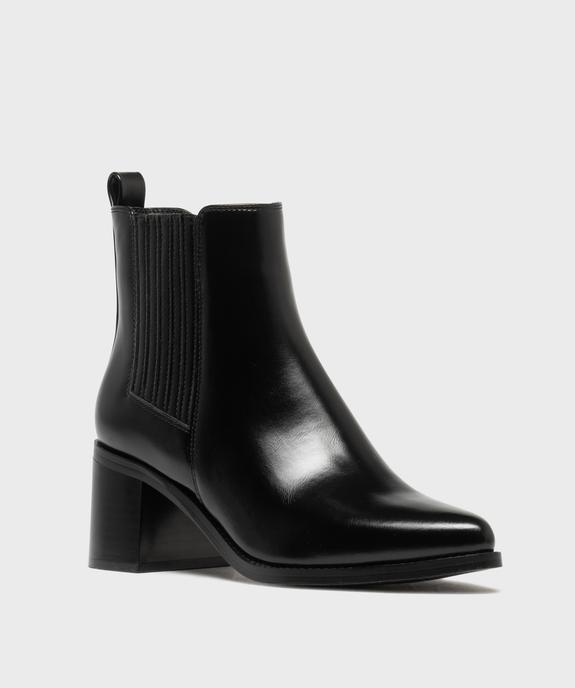 Boots santiags à talon et bout pointu femme vue2 - FOLLOW ME G4G - GEMO